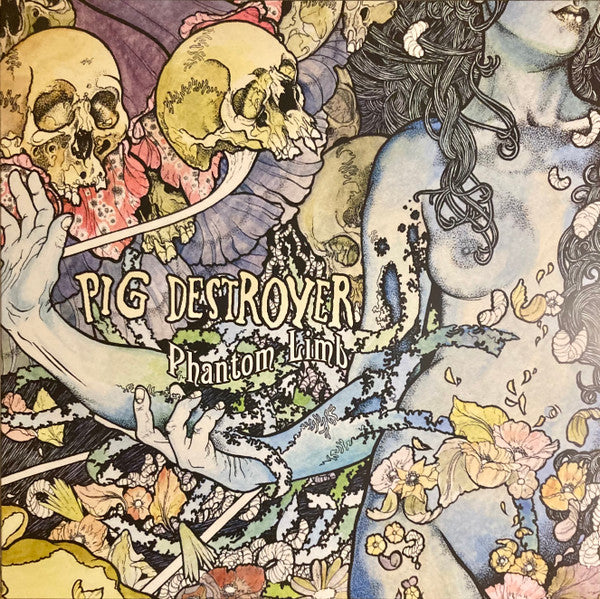 PIG DESTROYER : PHANTOM LIMB LTD LP 180G CLEAR BLUE SMOKE VINYL