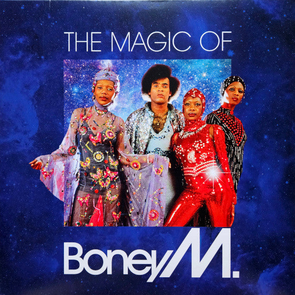 BONEY M : THE MAGIC OF BONEY M LTD 2LP 180G MAGENTA & BLUE VINYL