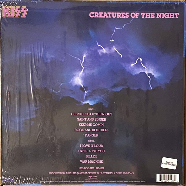 KISS : CREATURES OF THE NIGHT LP 180G