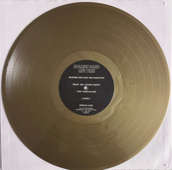 ROLLINS BAND : LIFE TIME LTD LP 180G GOLD VINYL