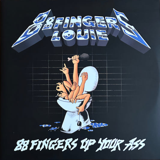 88 FINGERS LOUIE : 88 FINGERS UP YOUR ASS LTD 2LP 180G BLUE BLACK WHITE SPLATTER VINYL