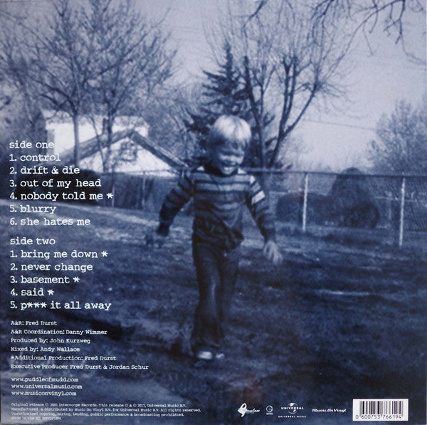 PUDDLE OF MUDD : COME CLEAN LP 180G