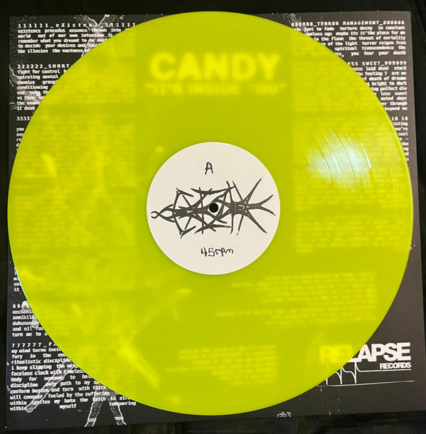 CANDY : ITS INSIDE YOU LTD LP 180G YELLOW VINYL