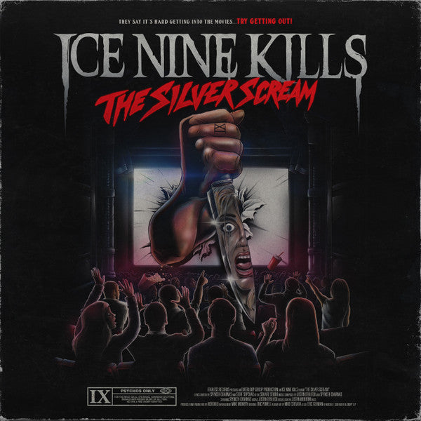 ICE NINE KILLS : THE SILVER SCREAM LTD LP 180G BLOODSHOT VINYL