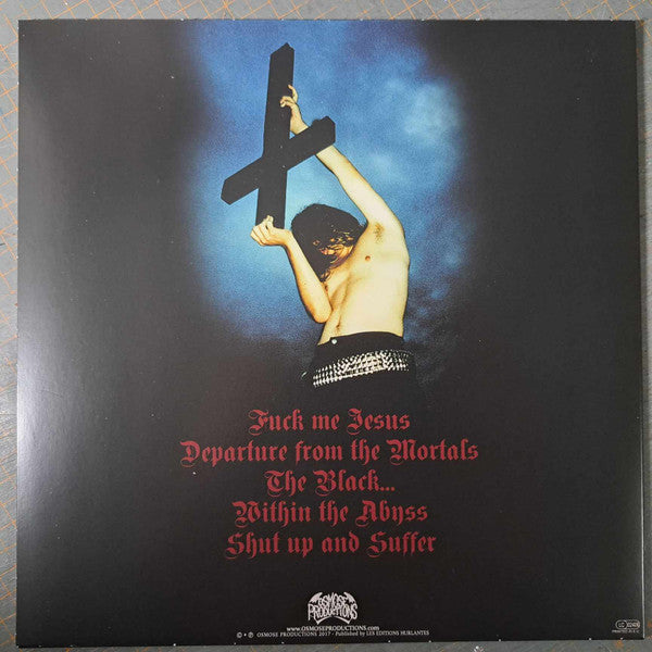 MARDUK : FUCK ME JESUS LTD LP GOLD RED SPLATTER VINYL