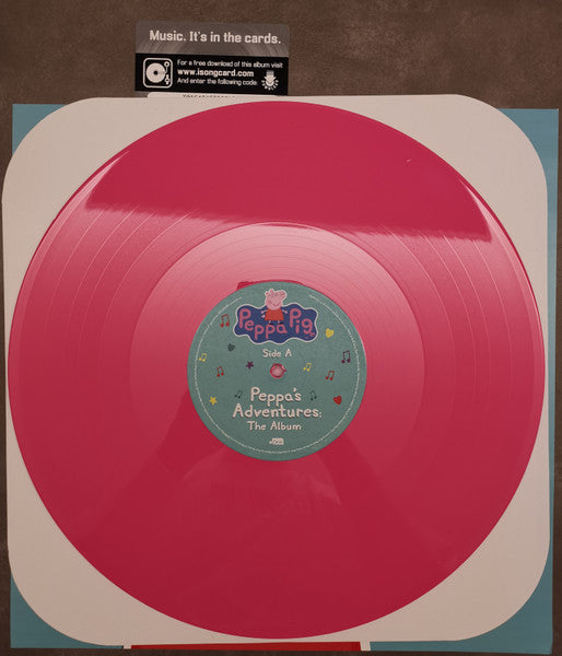 PEPPA PIG : PEPPA'S ADVENTURES THE ALBUM LTD LP 180G PINK VINYL