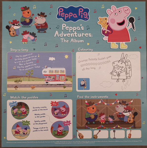 PEPPA PIG : PEPPA'S ADVENTURES THE ALBUM LTD LP 180G PINK VINYL