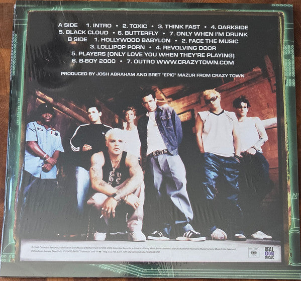 CRAZY TOWN : THE GIFT OF GAME LTD 25TH ANNIVERSARY LP 180G RED DEVIL VELVET VINYL