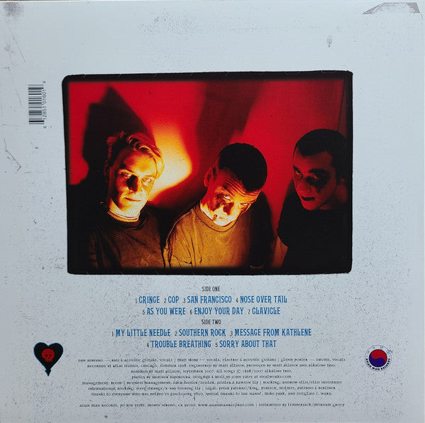ALKALINE TRIO : GODDAMNIT LTD LP 180G MAGENTA BLOOD DROP VINYL