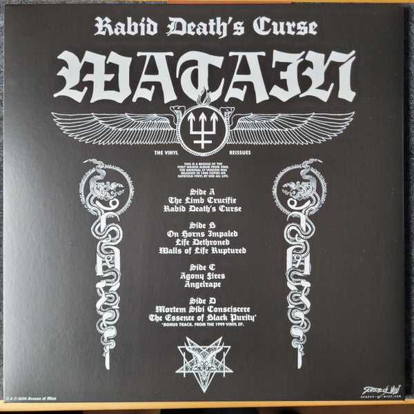 WATAIN : RABID DEATHS CURSE LTD 2LP 180G DARK GREEN VINYL