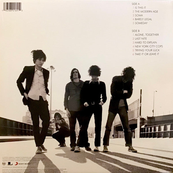 THE STROKES : IS THIS IT LTD LP 180G RED VINYL