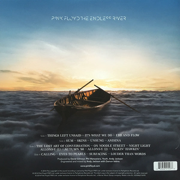PINK FLOYD : THE ENDLESS RIVER 2LP 180G