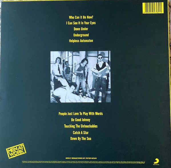 MEN AT WORK : BUSINESS AS USUAL LP 180G