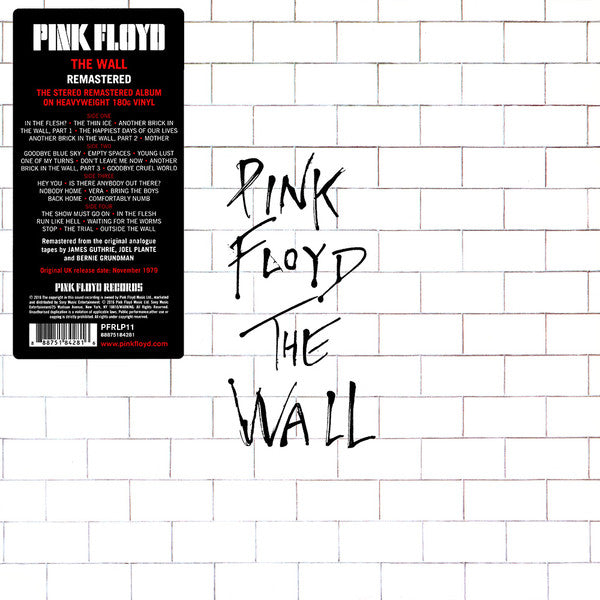 PINK FLOYD : THE WALL 2LP 180G