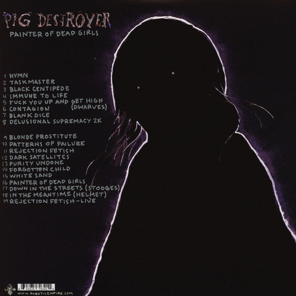 PIG DESTROYER : PAINTER OF DEAD GIRLS LTD DELUXE EDITION LP 180G PURPLE SILVER VINYL