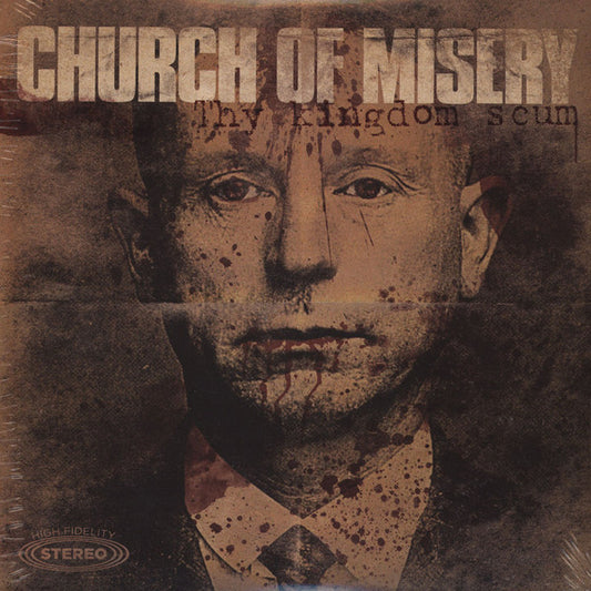 CHURCH OF MISERY : THY KINGDOM SCUM 2LP 180G