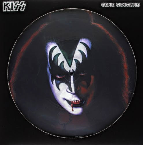 KISS : GENE SIMMONS LTD LP 180G PICTURE DISC