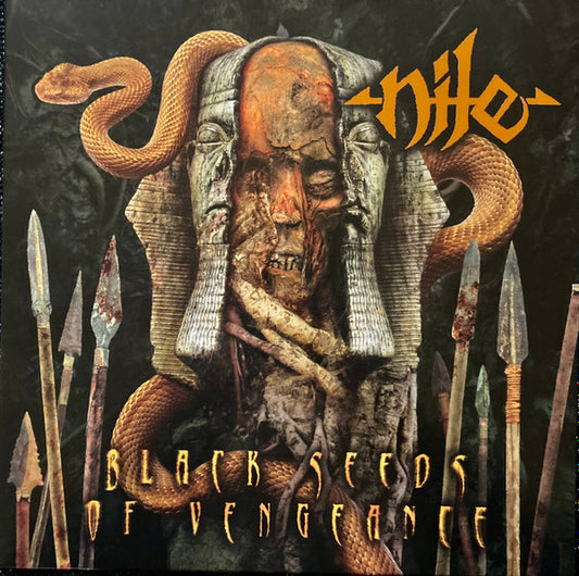 NILE : BLACK SEEDS OF VENGEANCE LTD LP 180G ORANGE BLACK SPLATTER VINYL