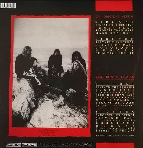 SEPULTURA : BENEATH THE REMAINS 2LP 180G