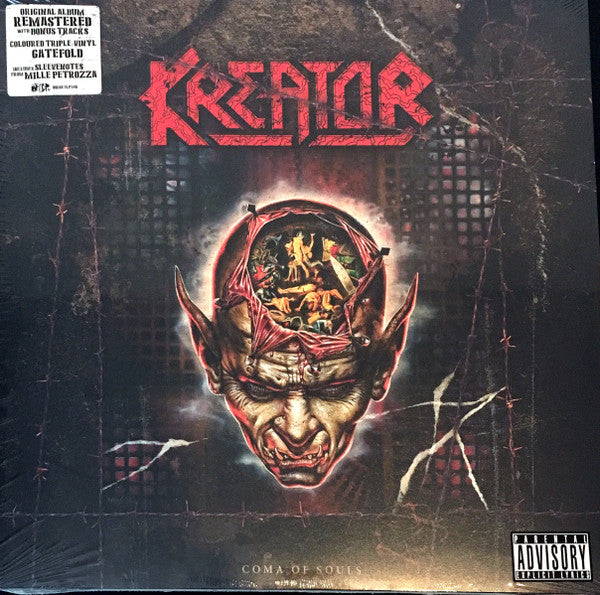 KREATOR : COMA OF SOULS LTD 3LP RED VINYL