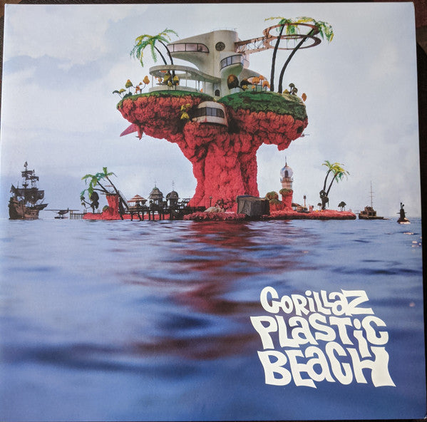 GORILLAZ : PLASTIC BEACH 2LP 180G