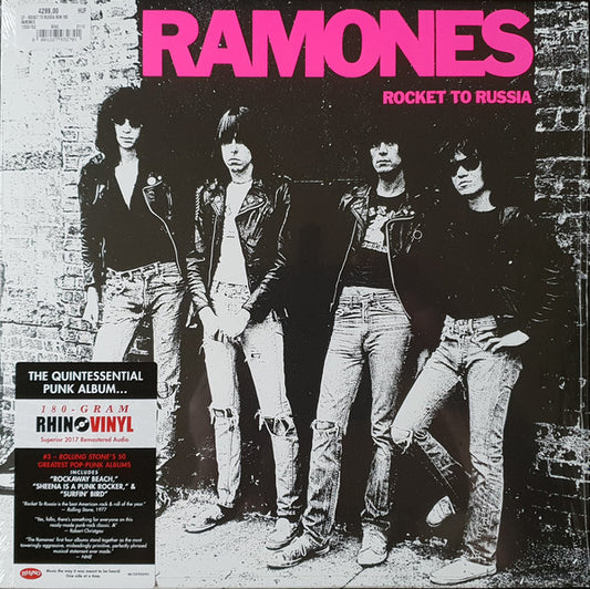 RAMONES : ROCKET TO RUSSIA LP 180G