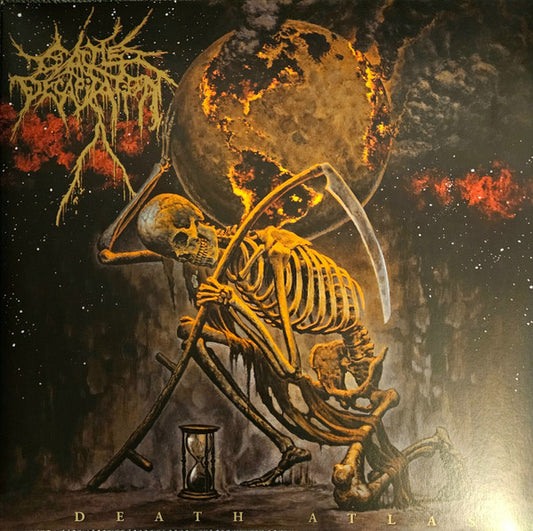 CATTLE DECAPITATION : DEATH ATLAS LTD LP 180G ORANGE BLACK DUST VINYL