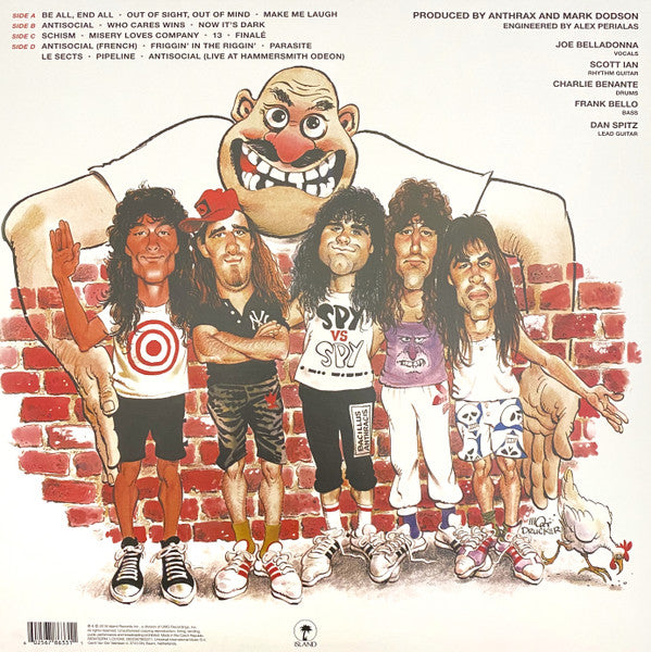 ANTHRAX : STATE OF EUPHORIA 2LP RE 180G