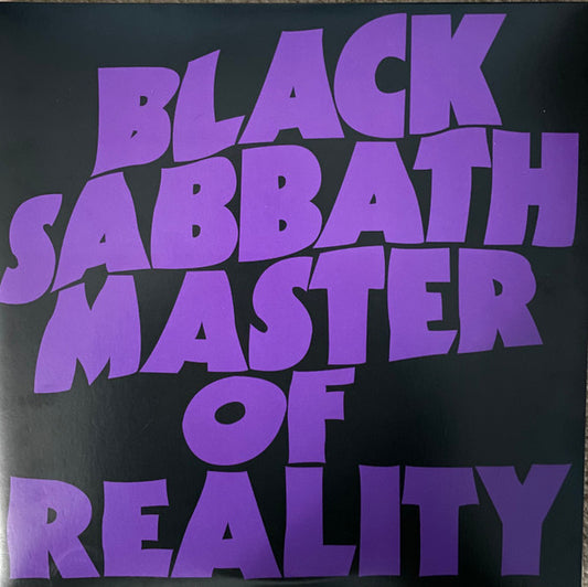 BLACK SABBATH : MASTER OF REALITY LP 180G