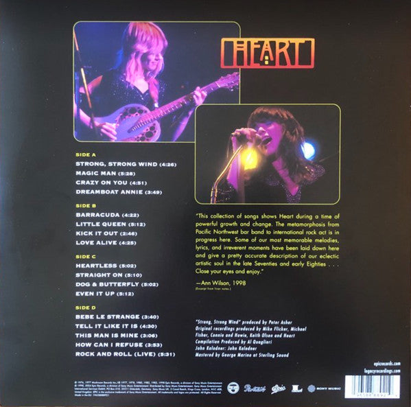 HEART : GREATEST HITS 2LP 180G