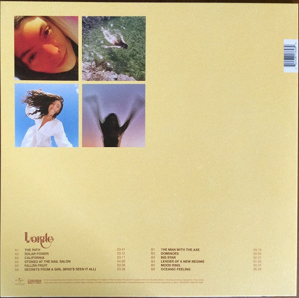 LORDE : SOLAR POWER LP 180G