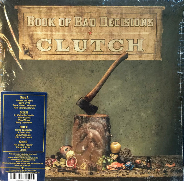 CLUTCH : BOOK OF BAD DECISIONS 2LP 180G