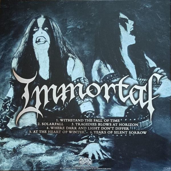 IMMORTAL : AT THE HEART OF WINTER LTD LP 180G GOLD BLACK GALAXY VINYL