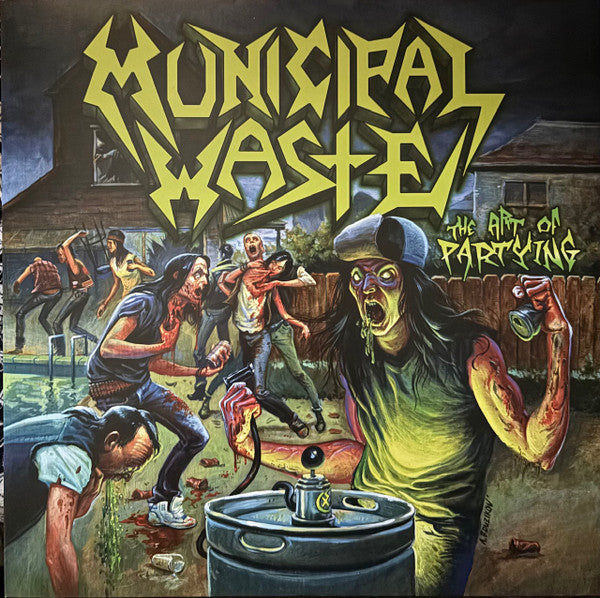 MUNICIPAL WASTE : THE ART OF PARTYING LP 180G