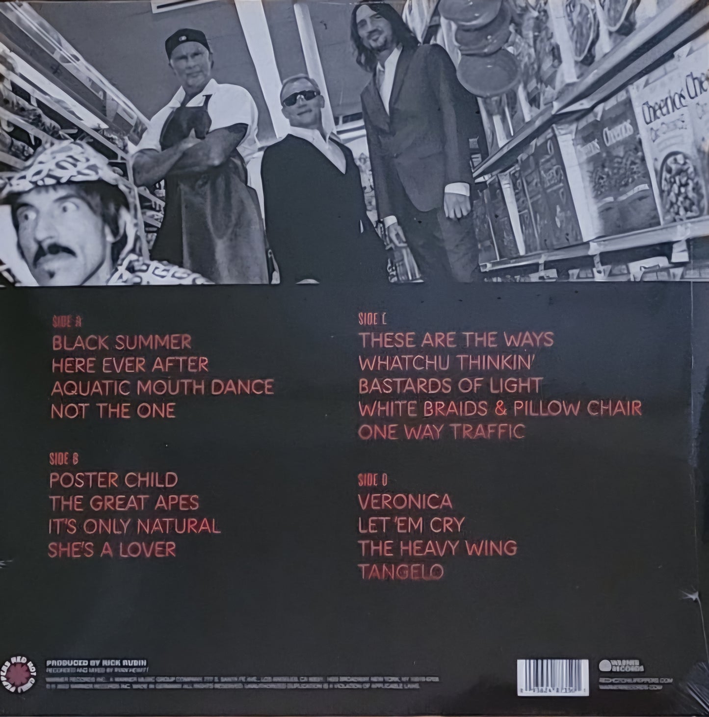 RED HOT CHILI PEPPERS : UNLIMITED LOVE LTD LP 180G RED VINYL