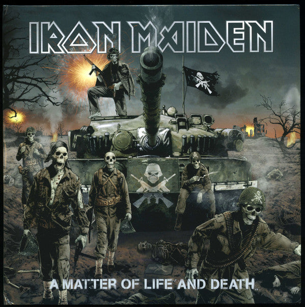 IRON MAIDEN : A MATTER OF LIFE AND DEATH 2LP 180G