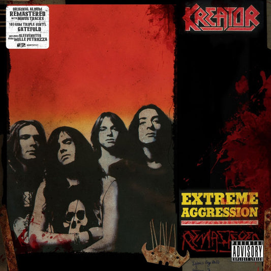 KREATOR : EXTREME AGGRESSION REMASTERED LTD 3LP 180G