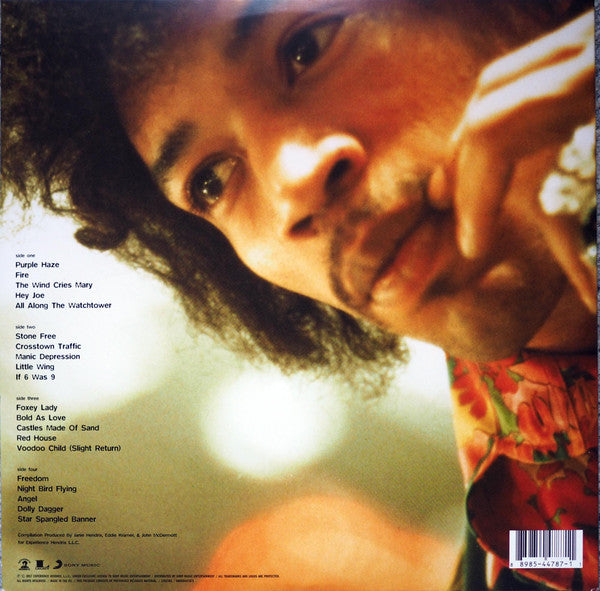 JIMI HENDRIX : THE BEST OF JIMI HENDRIX 2LP 180G