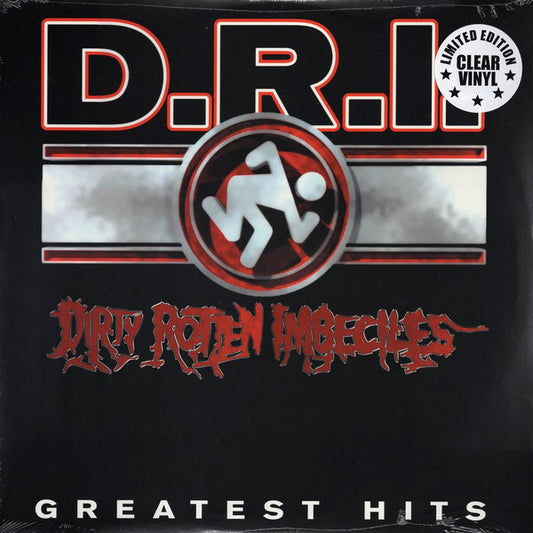 D.R.I. : GREATEST HITS LP 180G CLEAR VINYL