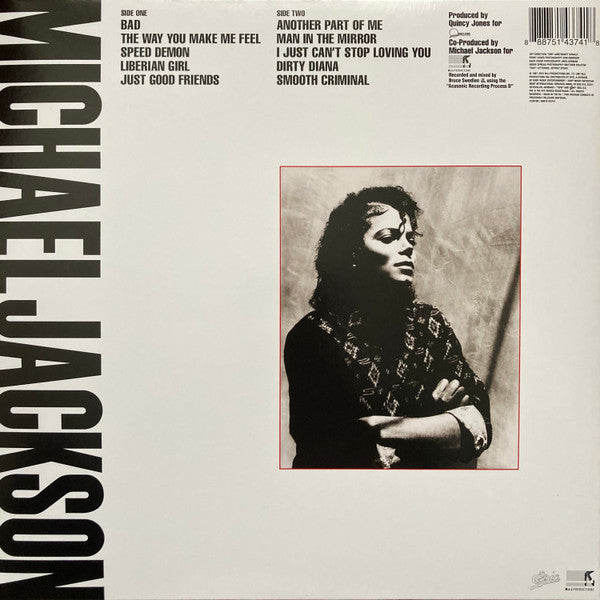 MICHAEL JACKSON : BAD LP 180G