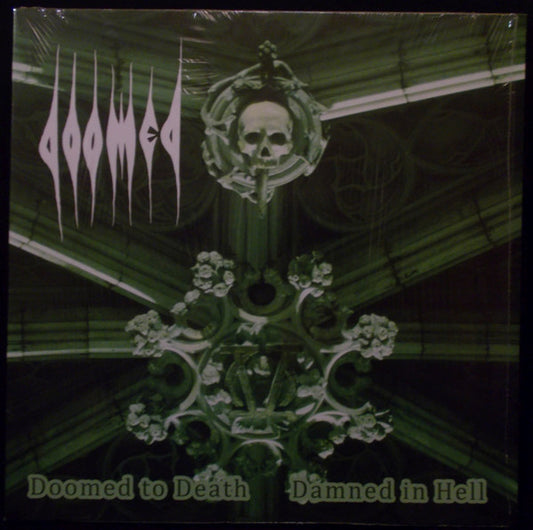 DOOMED : DOOMED TO DEATH DAMNED IN HELL LP 180G GREEN VINYL 💚