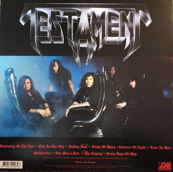 TESTAMENT : SOULS OF BLACK LP 180G