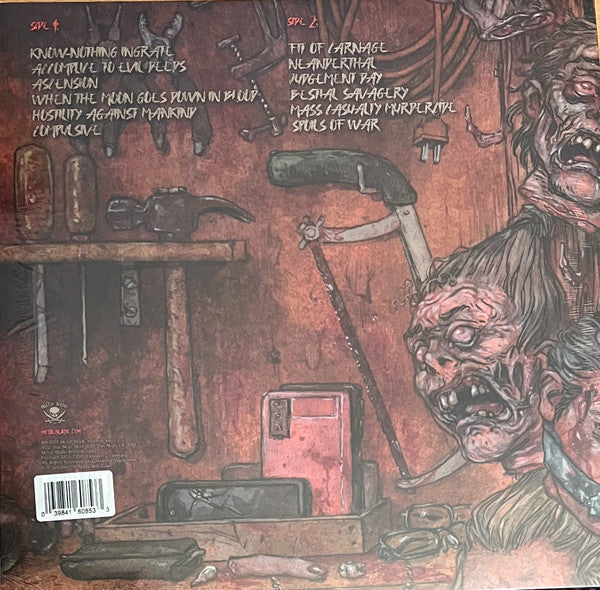 SIX FEET UNDER : KILLING FOR REVENGE LTD LP 180G CRUSTED BLOOD MARBLED VINYL