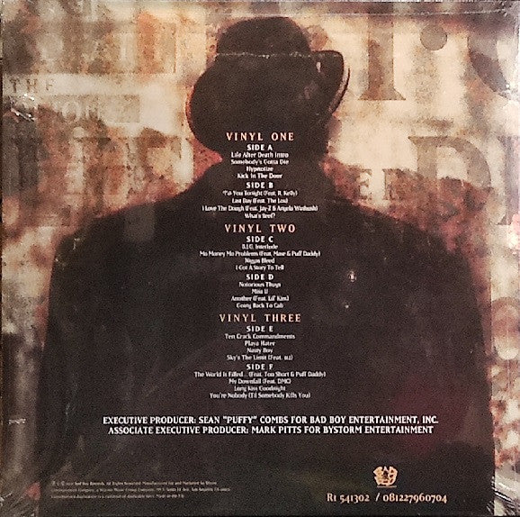 THE NOTORIOUS B.I.G. : LIFE AFTER DEATH 25TH ANNIVERSARY 3LP 180G
