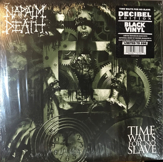 NAPALM DEATH : TIME WAITS FOR NO SLAVE LP 180G