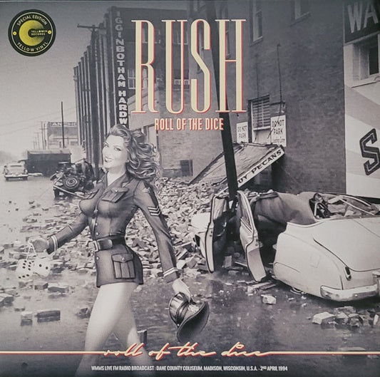 RUSH : ROLL OF THE DICE LTD LP 180G YELLOW VINYL