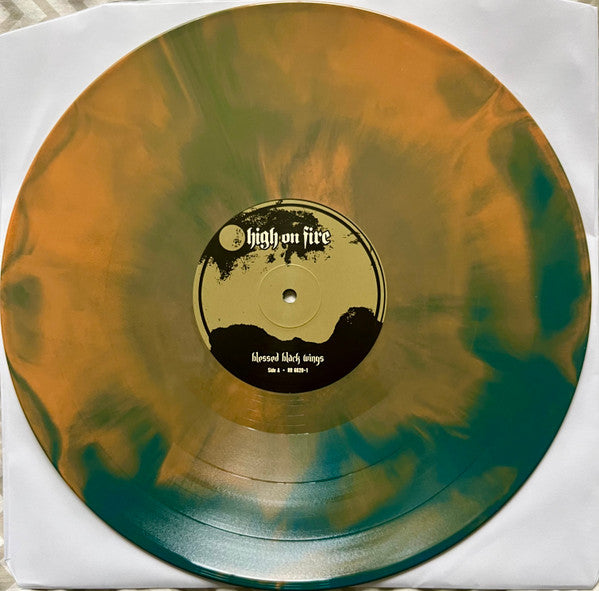 HIGH ON FIRE 🔥 : BLESSED BLACK WINGS LTD 2LP GALAXY MERGE GREEN GOLD VINYL