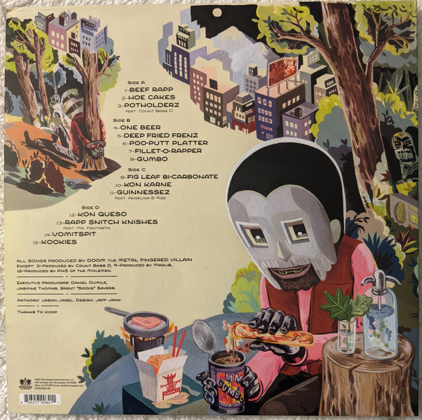 MF DOOM : MM..FOOD 2LP GREEN / PINK VINYL