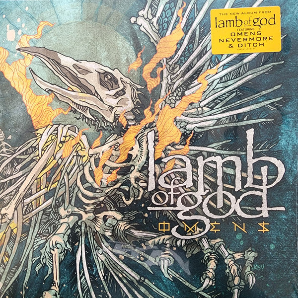 LAMB OF GOD : OMENS LP 180G