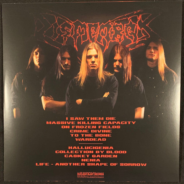 DISMEMBER : MASSIVE KILLING CAPACITY LTD LP 180G ORANGE VINYL